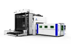 Welches Staubabsaugungssystem besitzt die Laserschneidmaschine 3015?